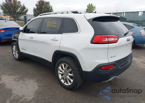 2016 Jeep Cherokee Limited z USA, uszkodzony, nr VIN 1C4PJMDS7GW121761